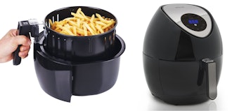 Della Portable Electric Air Fryer Temperature LED Touch Display 
