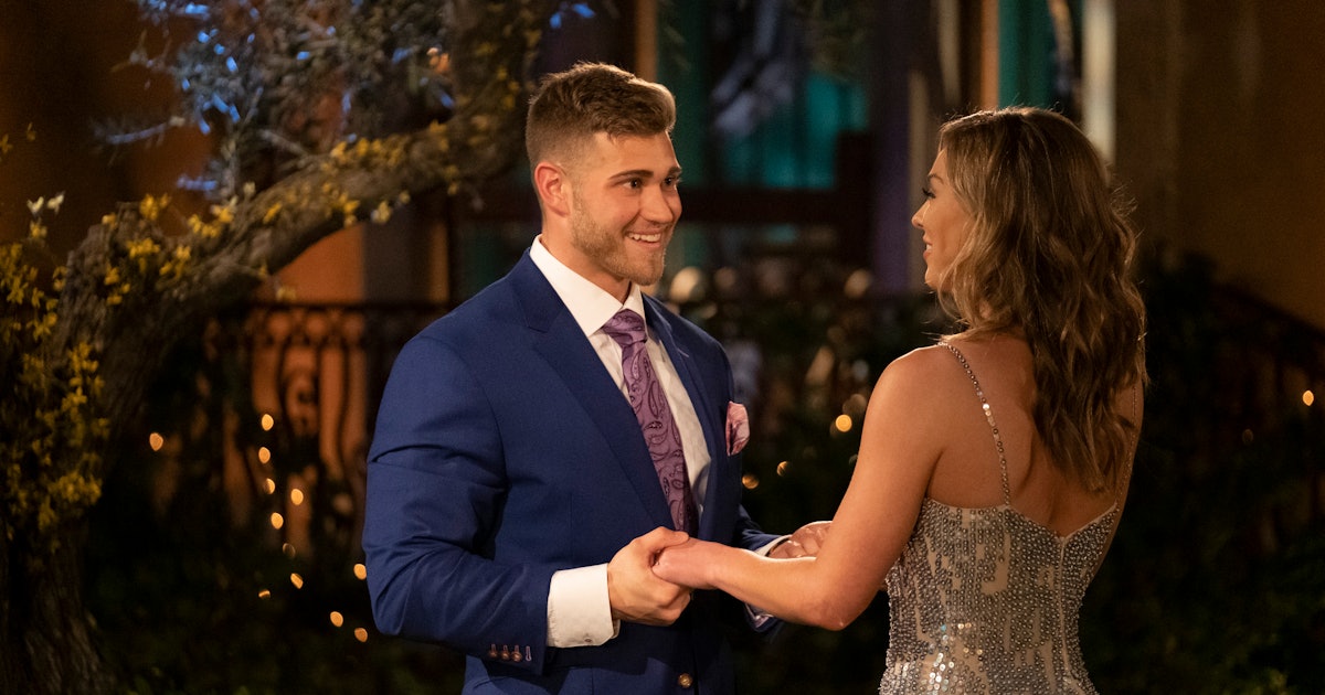 The Bachelorettes contestant admits to falling in love 