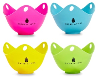 Cozilife Silicone Egg Poaching Cups (4-Pack)