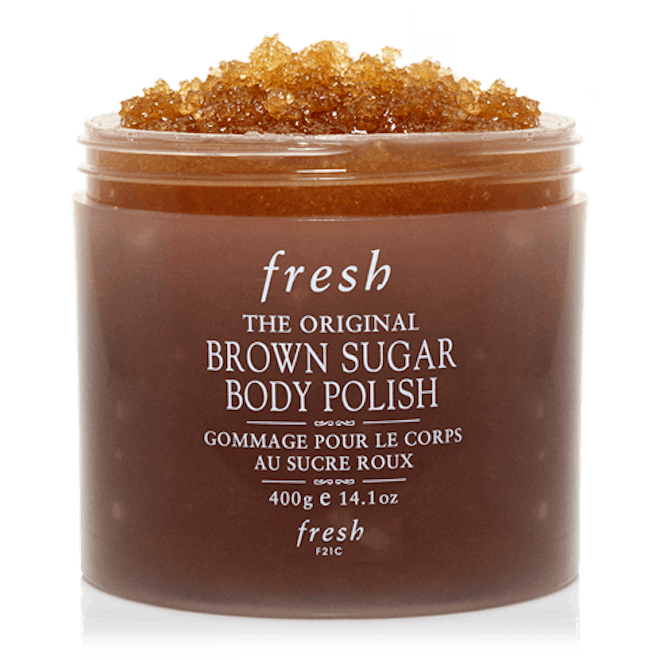 This invigorating, great-smelling scrub is ideal for self-tan skin prep.