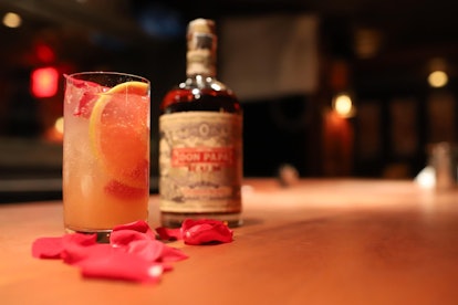 A cocktail with Don Papa Rum