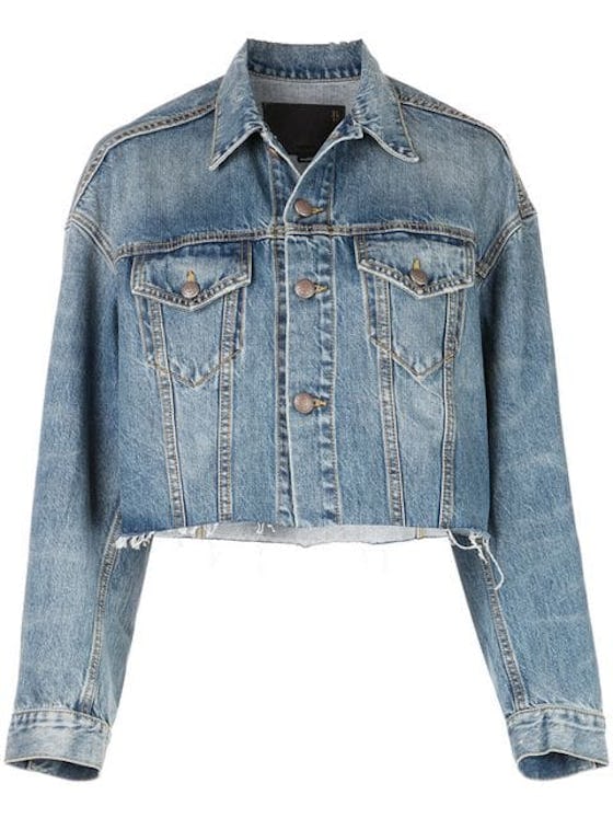 Cropped Denim Jacket