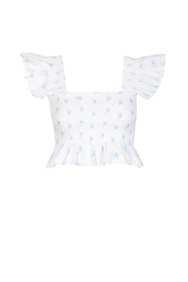 Romy Frill Crop Top