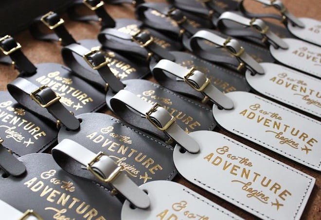 Bulk Wedding Favors Luggage Tags 