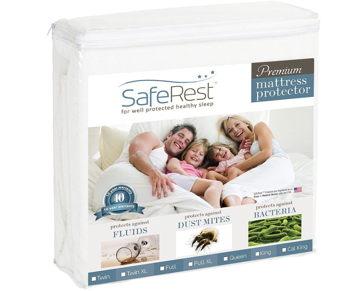 SafeRest Waterproof Mattress Protector