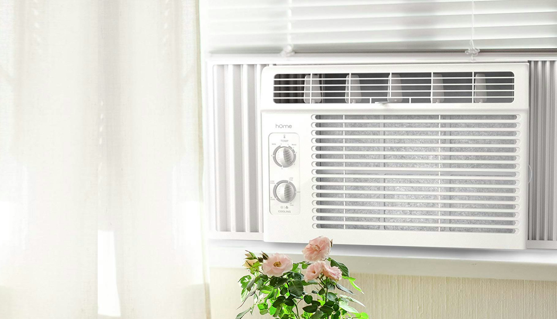 Window Air Conditioner Ac Unit 2 Fan Cool Speed Efficient