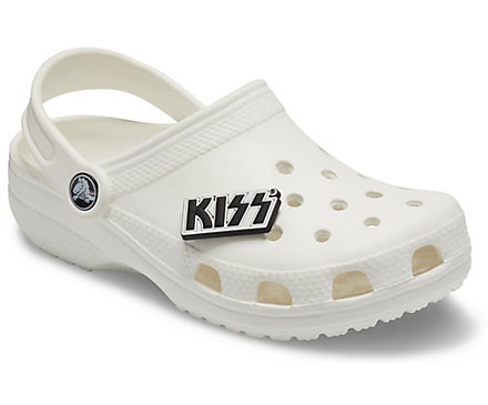 kiss platform crocs