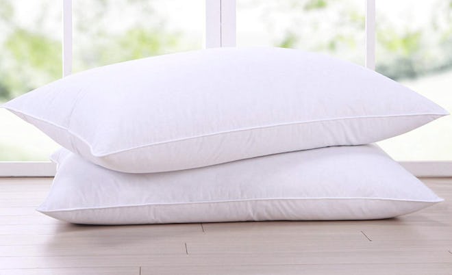 puredown Natural Goose Down Feather Pillow (2-Pack)
