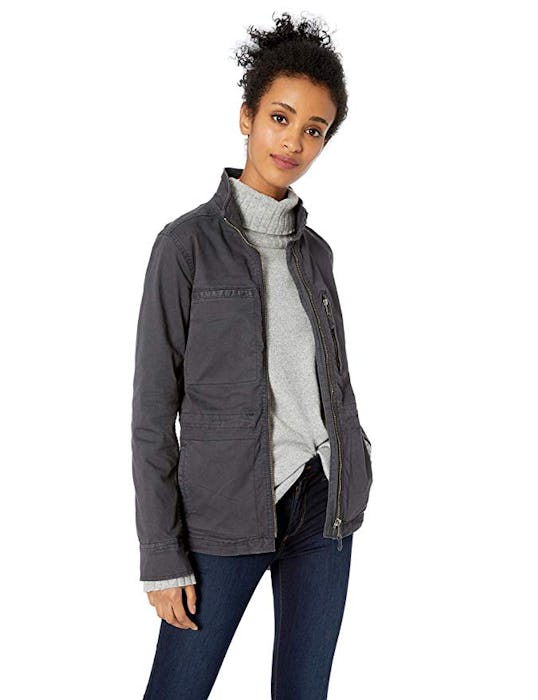 Daily Ritual Women's Military Cargo Jacket (2-16)