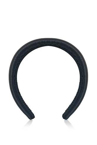 Coco Black Satin Headband 