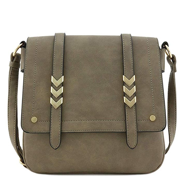 Alyssa Double Compartment Crossbody Bag