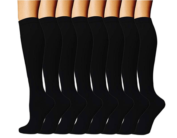 Actinput Compression Socks (8-Pack)