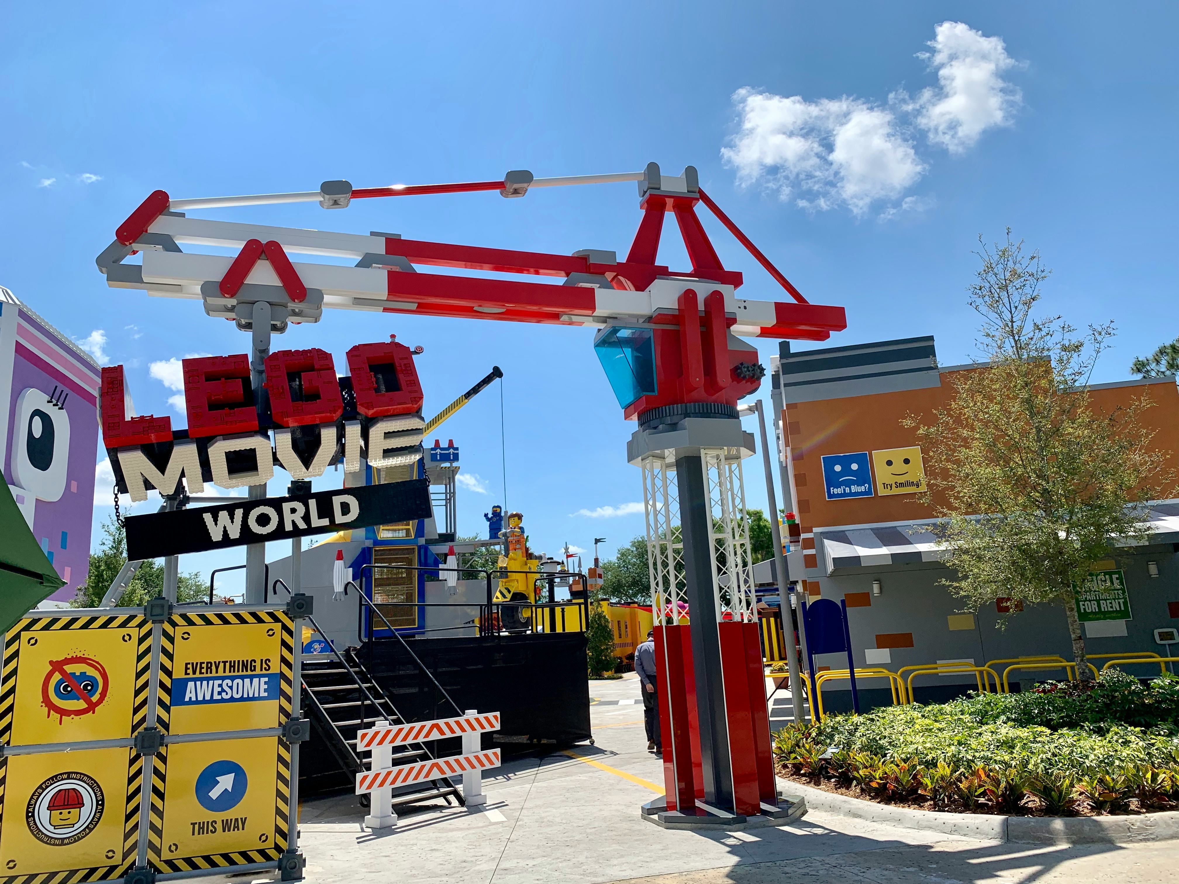 Lego sales movie crane