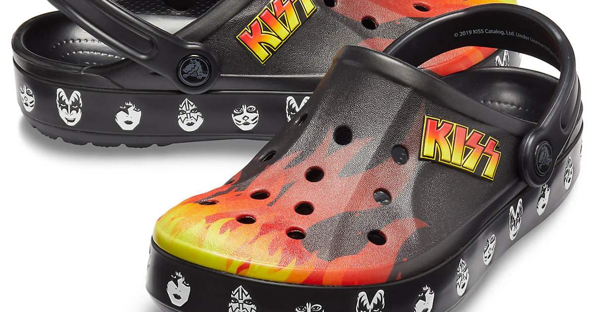 The Crocs x KISS Collab Is A Casual Way To Flex Your '70s Rock Fandom