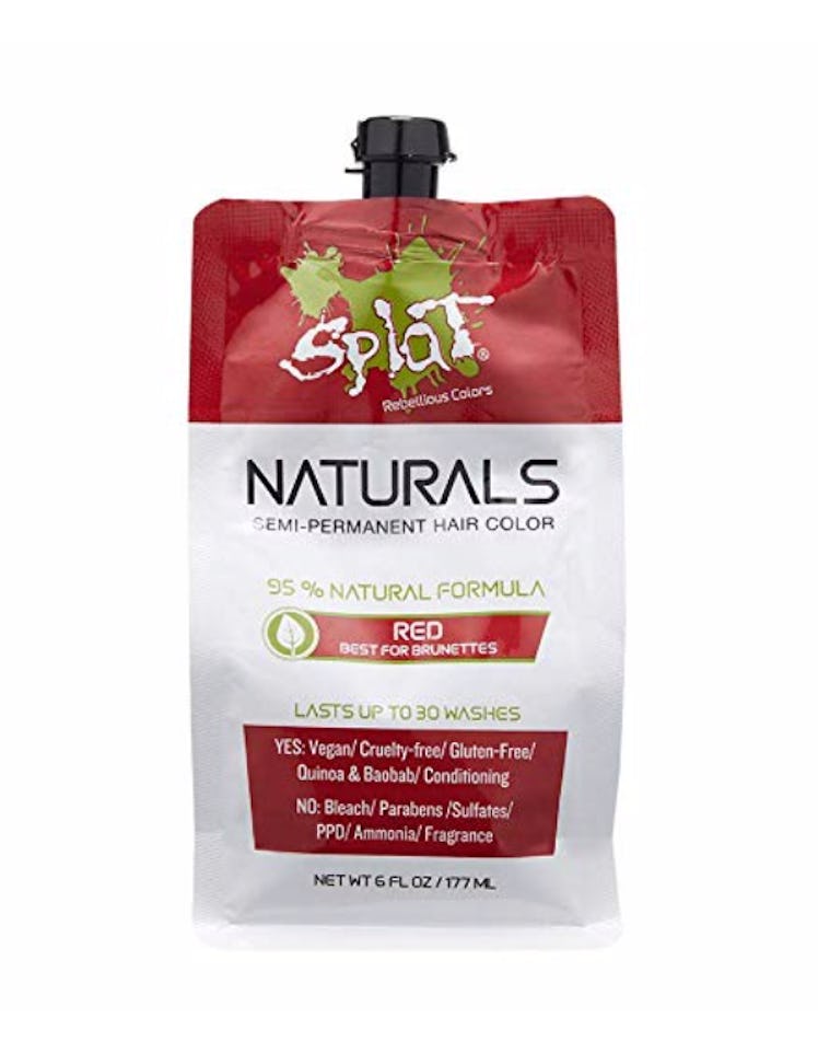 Splat Naturals Semi-Permanent Red Hair Dye