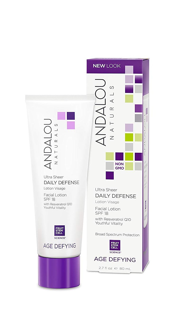 Andalou Naturals Ultra Sheer SPF 18 Moisturizer