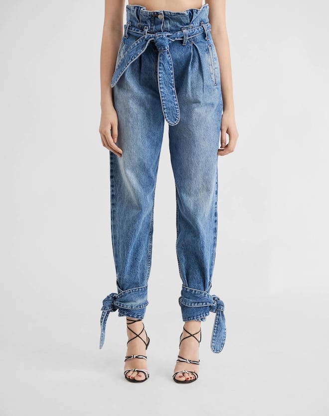 Pleated 80s High Rise Pant