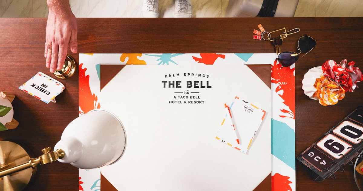 A Taco Bell Hotel Amp Resort The Bell Is Coming To Palm