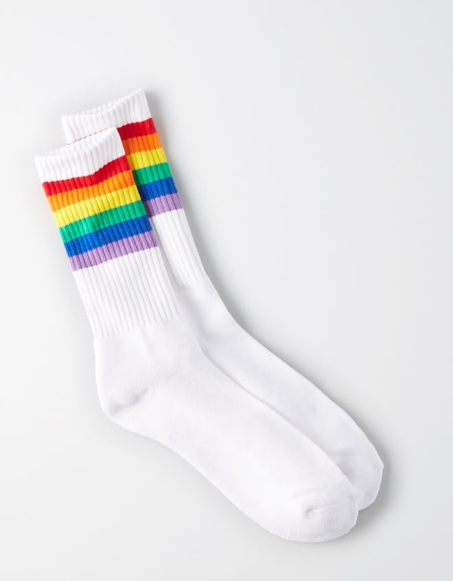 AE Rainbow Crew Sock 