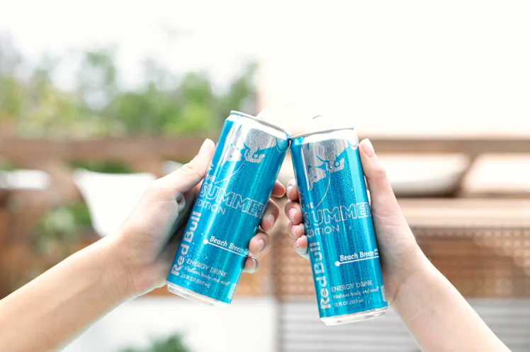 The New Red Bull Summer Edition Beach Breeze Flavor Sounds Like A Pina Colada In A Can The New Red Bull Summer Edition Beach Breeze Flavor Sounds Like A Pina Colada In A Can
