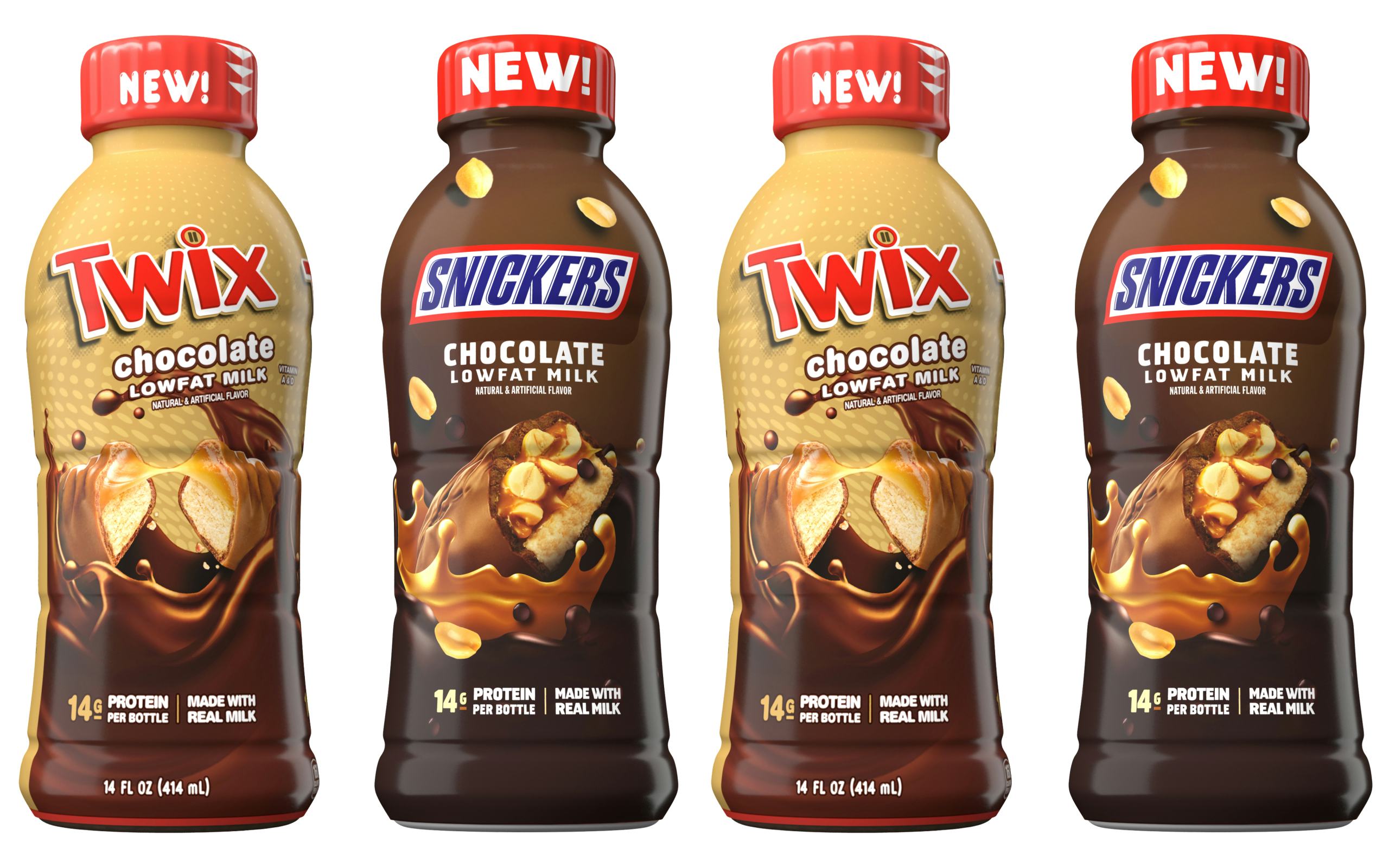 Twix & Snickers Milk Are About To Hit Shelves And Your Morning Coffee ...