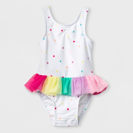 20 Best Convenient Swimsuits For Toddler Girls Because Diaper