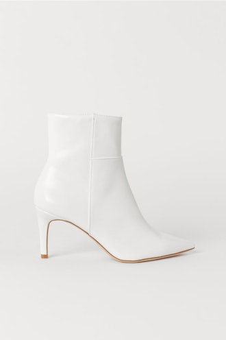 White Ankle Boots