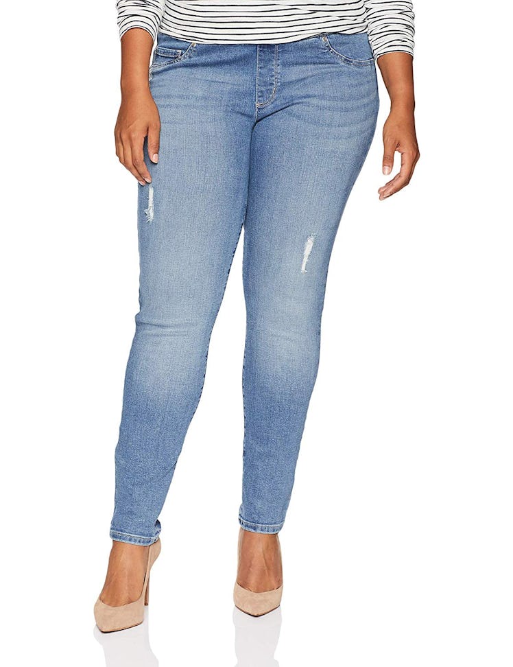 LEE Plus Size Pull-On Skinny Jeans