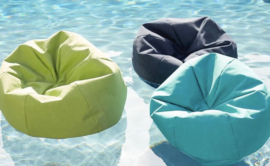 You Can Get A Floating Bean Bag Chair For Your Pool This Summer