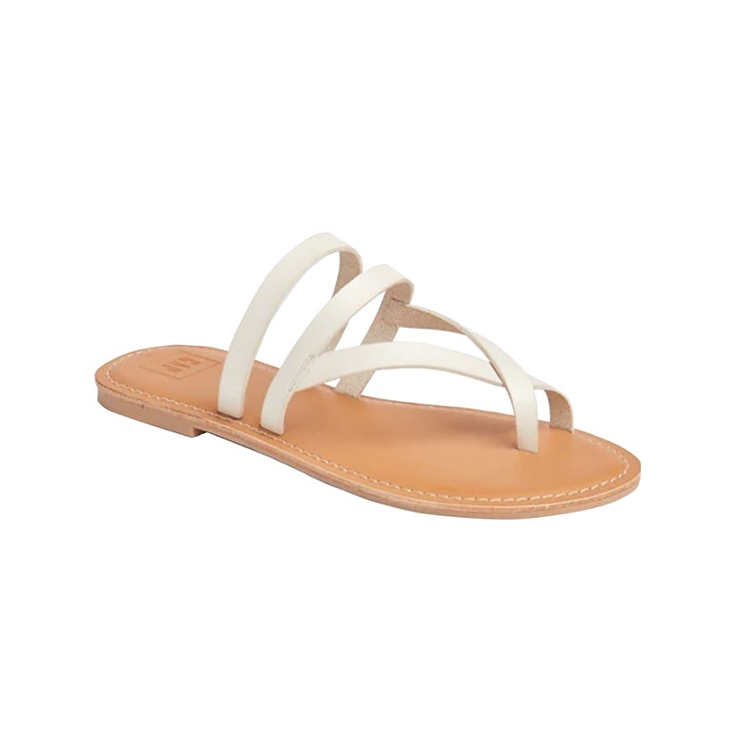 Strappy Toe Slide Sandals
