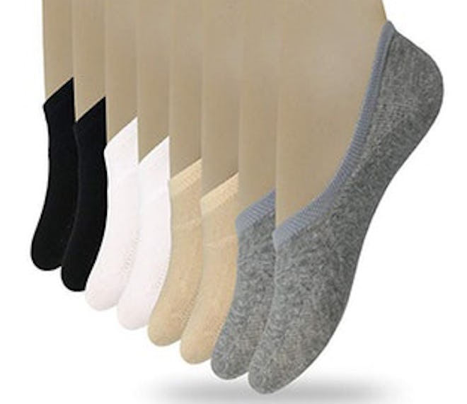 Eedor Women's Casual No-Show Socks (8-Pack)