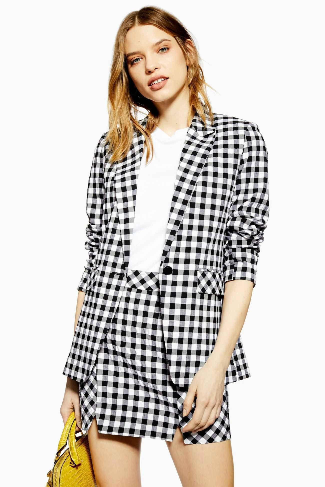 Workwear/Office looks coming up! Gingham edition 🤣 I am in a small  in everything! Say A102 for outfit deets sent to you or head over to my   Storefront (🔗ONPROFILE) #workwear #