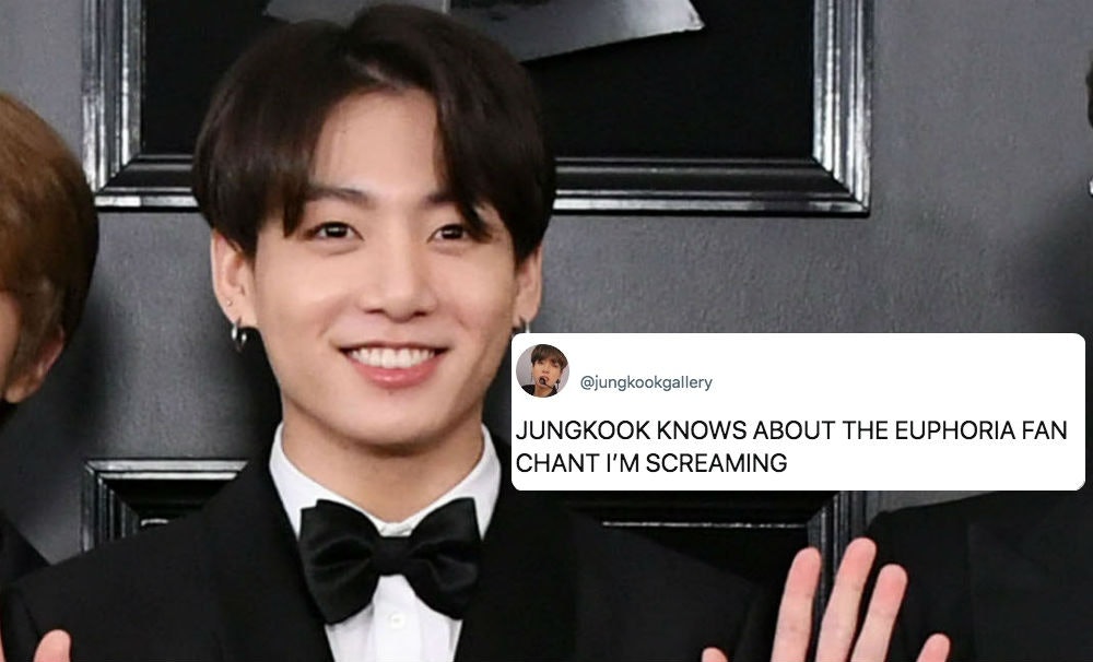 This Video Of Bts Jungkook Reacting To Armys Euphoria Fan Chant Will Make You Scream