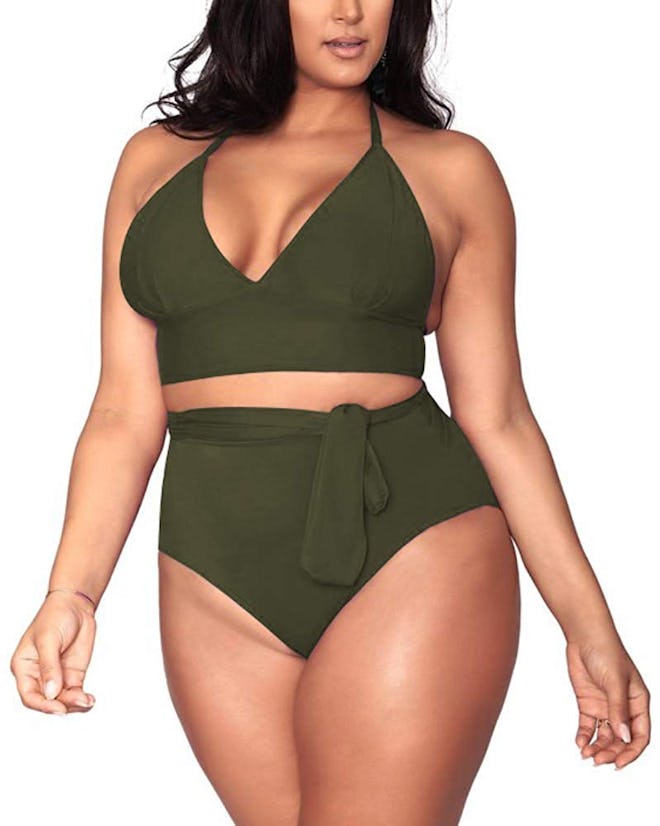 Sovoyontee Plus Size Swimsuit