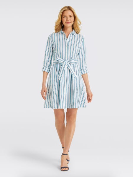 Draper James Stripe Shirtdress