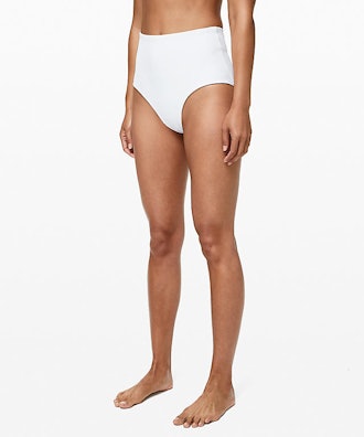 Clear Waters High-Waist Medium Bottom Online Only in White