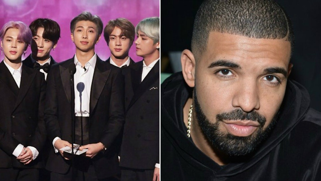 This Photo Of Bts And Drake At The 2019 Bbmas Has Armys Screaming “finally ” Saubio Relationships