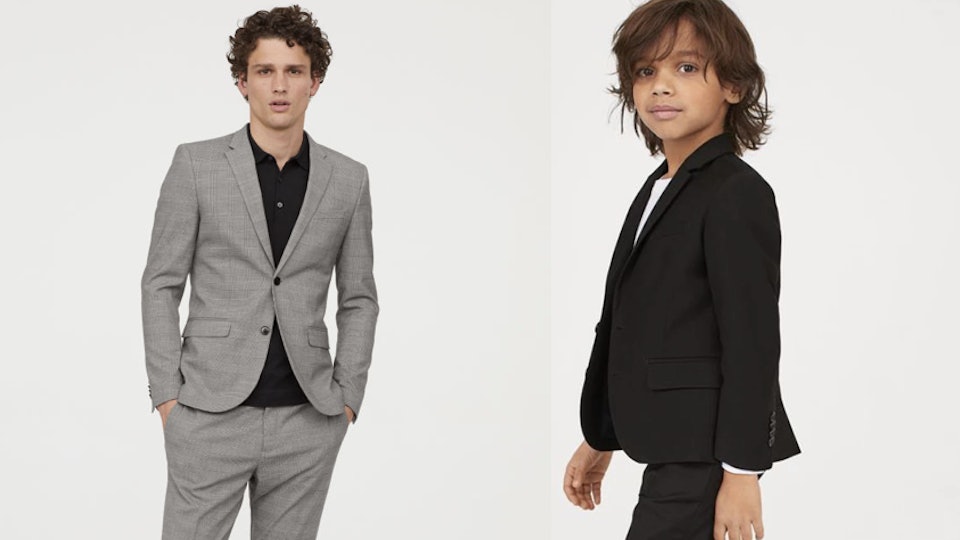 The H M Daddy Me Collection Is Here It Includes Vests Bow