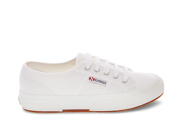 Kate Middleton's favorite pair of Superga white sneakers.