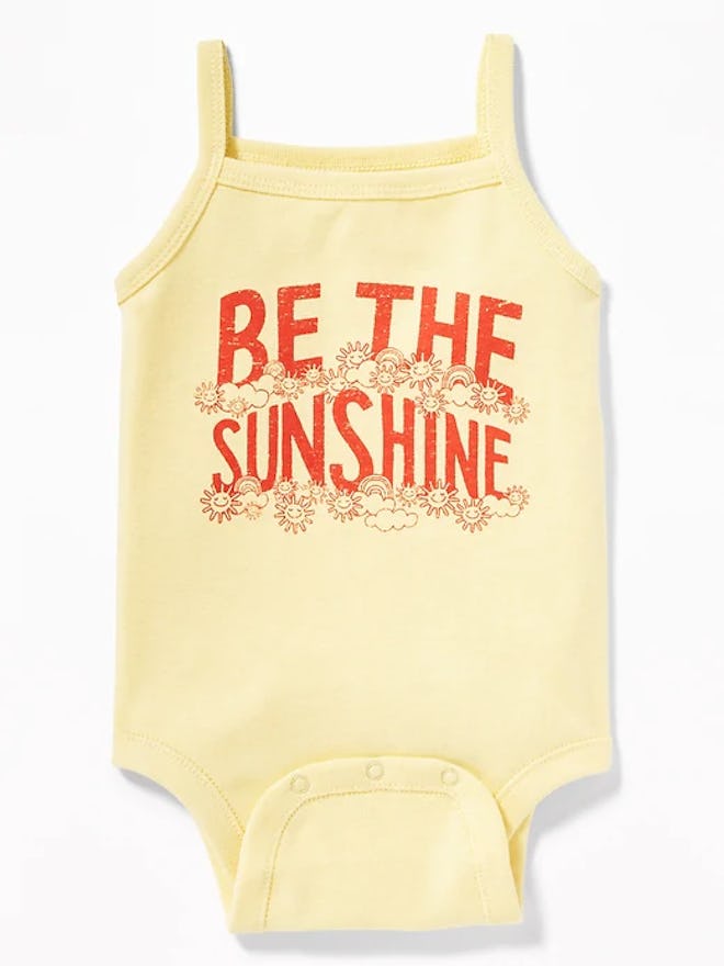 Graphic Tank Bodysuit for Baby