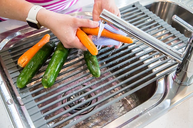 Roll-Up Dish Drying Rack