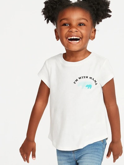 Graphic Crew-Neck Tee for Toddler Girls