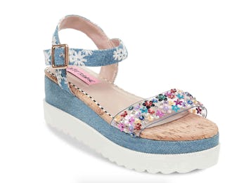 Betsey Johnson Faegan Wedge Sandal