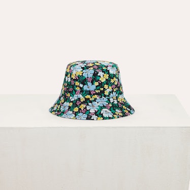 BUCKET HAT IN FLORAL PRINTED COTTON