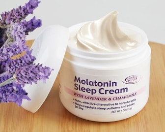 Concept Laboratories Melatonin Sleep Cream, 4 Fl. Oz.