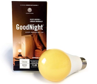 Lighting Science GoodNight Sleep Bulb
