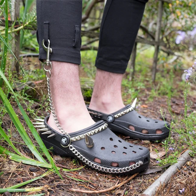Crocs Rocker Emo Goth Crocs Exist & They'll Bring Out Your Inner Emo Kid
