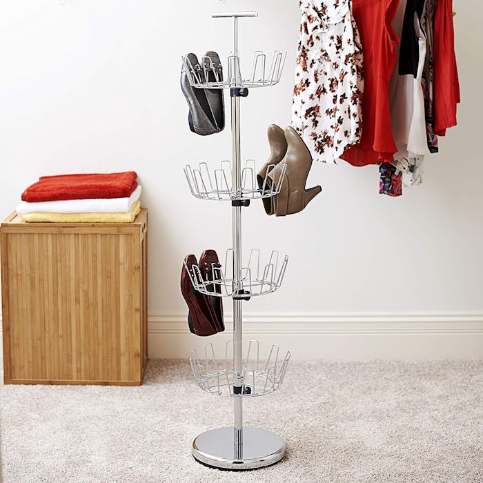 Household Essentials Revolving Shoe Rack