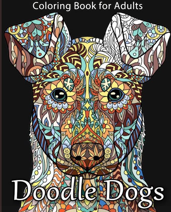 Doodle Dogs Coloring Book For Adults By Amanda Neel
