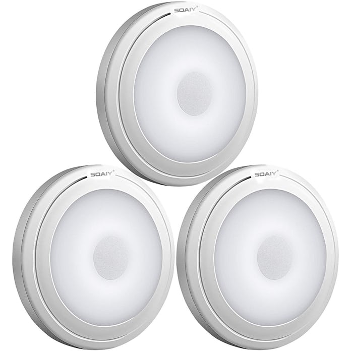 SOAIY Touch Sensor LED Light (3 Pack)